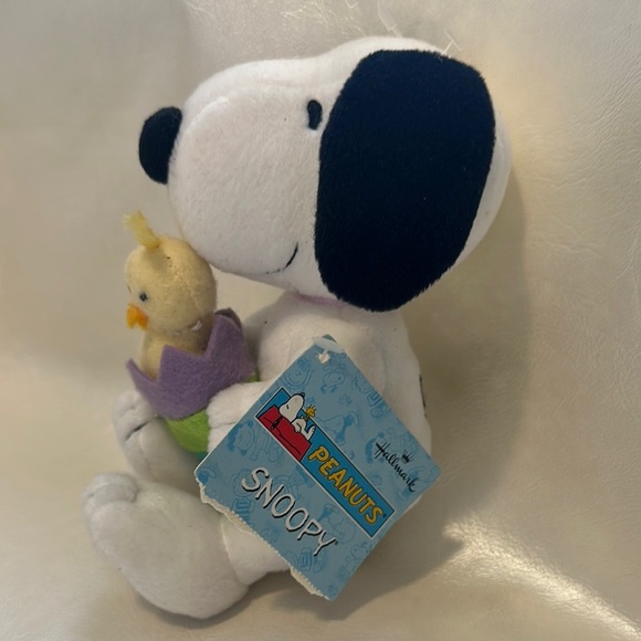 Hallmark White and Black Snoopy Stuffed Animal - Picture 3 of 6